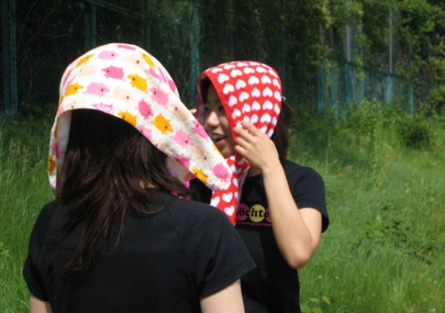 暑さ対策はばっちりです。